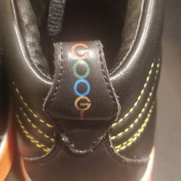 COOGI Black Leather Hi-Top Sneakers - Size 9‎ - Picture 9 of 12